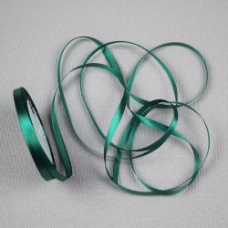 Ruban Satin uni 6mm - Vert...