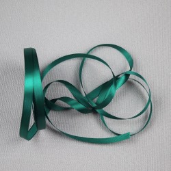 Ruban Satin uni 10mm - Vert...