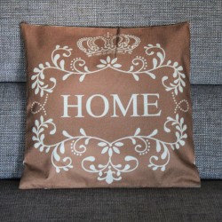 Housse de coussin imprimé...