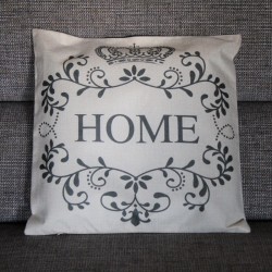 Housse de coussin imprimé...