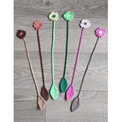 Lot de 6 Marque pages Fleur...